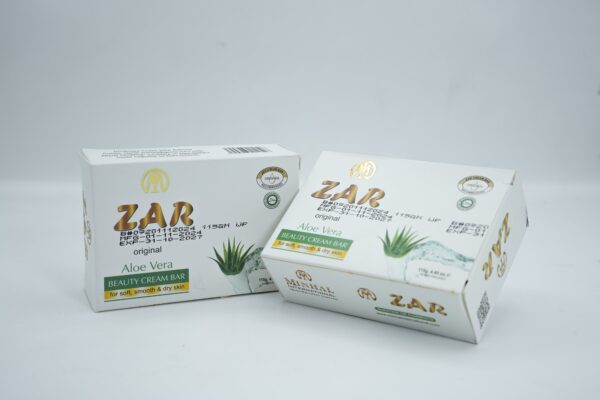 Zar Beauty Cream Bar Soap (Orignal Aloe Vera) - Image 4