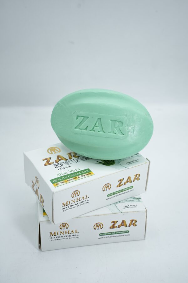 Zar Beauty Cream Bar Soap (Orignal Aloe Vera) - Image 2
