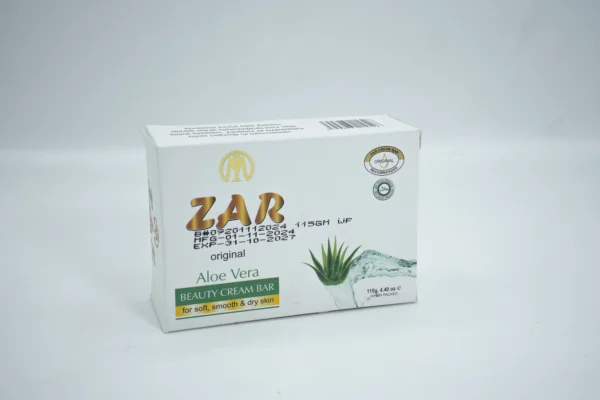 Zar Beauty Cream Bar Soap (Orignal Aloe Vera) - Image 5