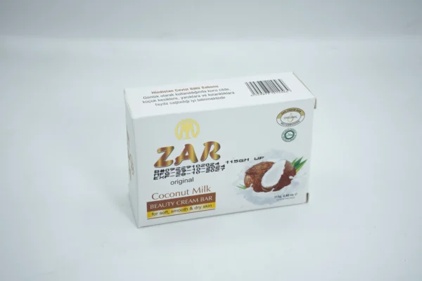 Zar Beauty Cream Bar Soap (Orignal Coconut) - Image 2