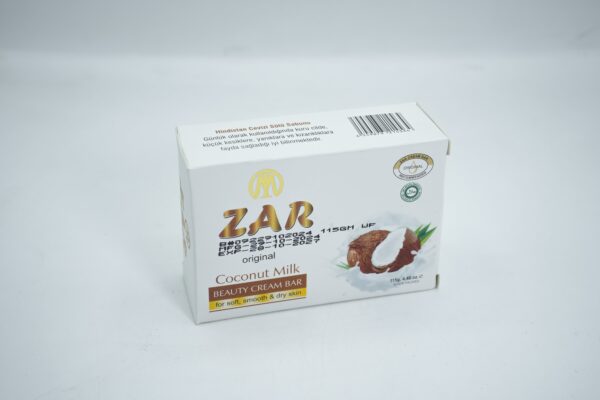 Zar Beauty Cream Bar Soap (Orignal Coconut) - Image 2