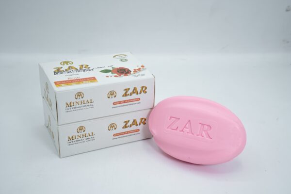 Zar Beauty Cream Bar Soap (Orignal Rose, White) - Image 3