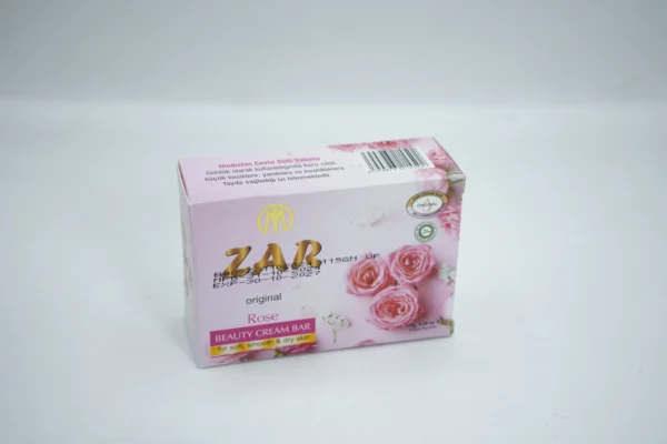 Zar Beauty Cream Bar Soap ( Orignal Rose, Pink) - Image 4