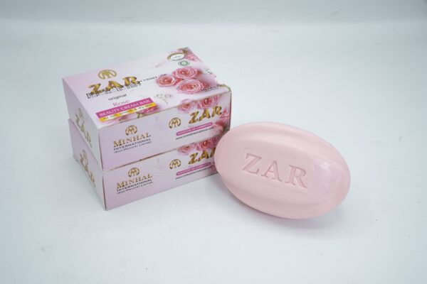 Zar Beauty Cream Bar Soap ( Orignal Rose, Pink) - Image 3