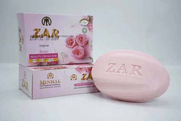 Zar Beauty Cream Bar Soap ( Orignal Rose, Pink)