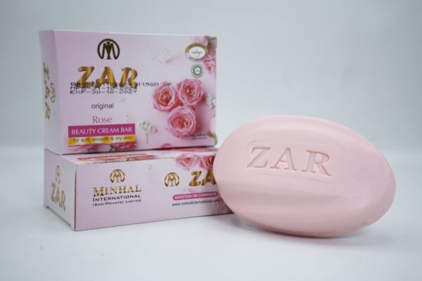 Zar Beauty Cream Bar Soap ( Orignal Rose, Pink) - Image 4