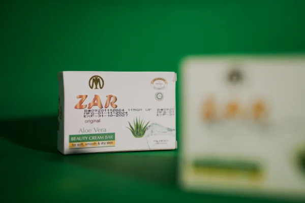 Zar Beauty Cream Bar Soap (Orignal Aloe Vera) - Image 4
