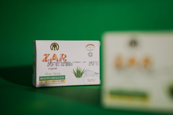 Zar Beauty Cream Bar Soap (Orignal Aloe Vera) - Image 6